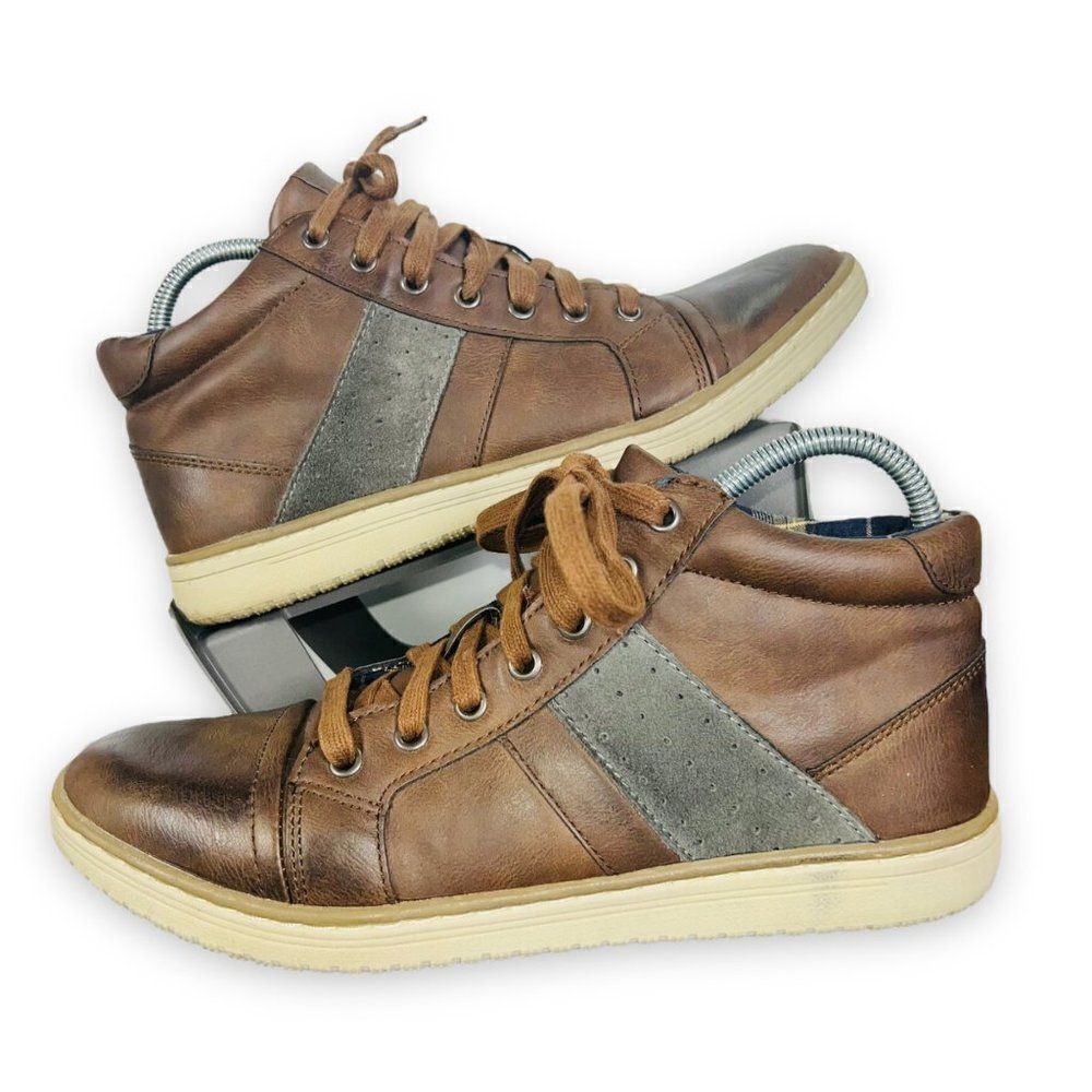 ‎Gotcha Finnega Chukka Boots Brown Leather Men's 9.5